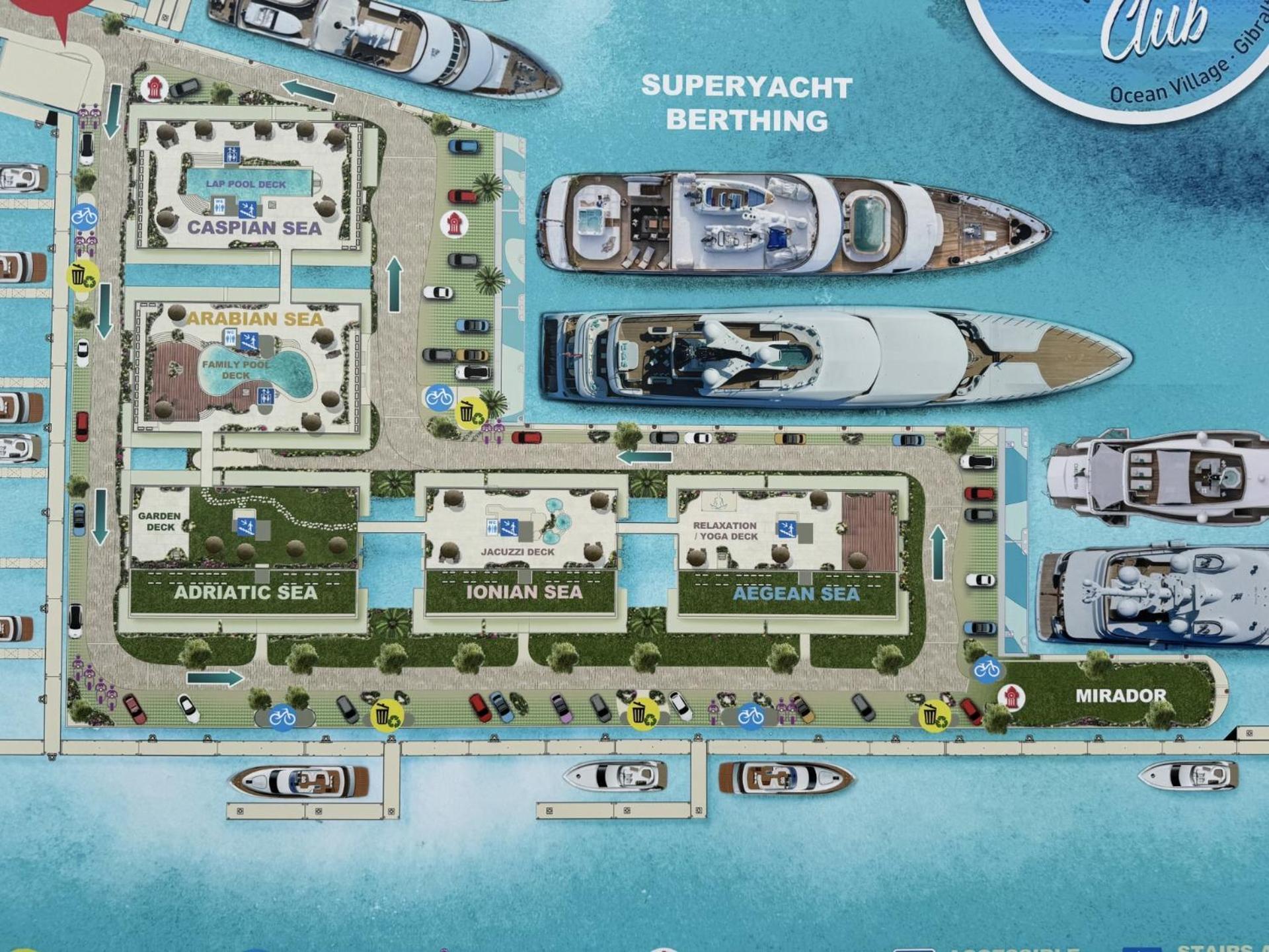 Marina Club Luxury Private Studio With Pool And Incredible Views 지브롤터 외부 사진